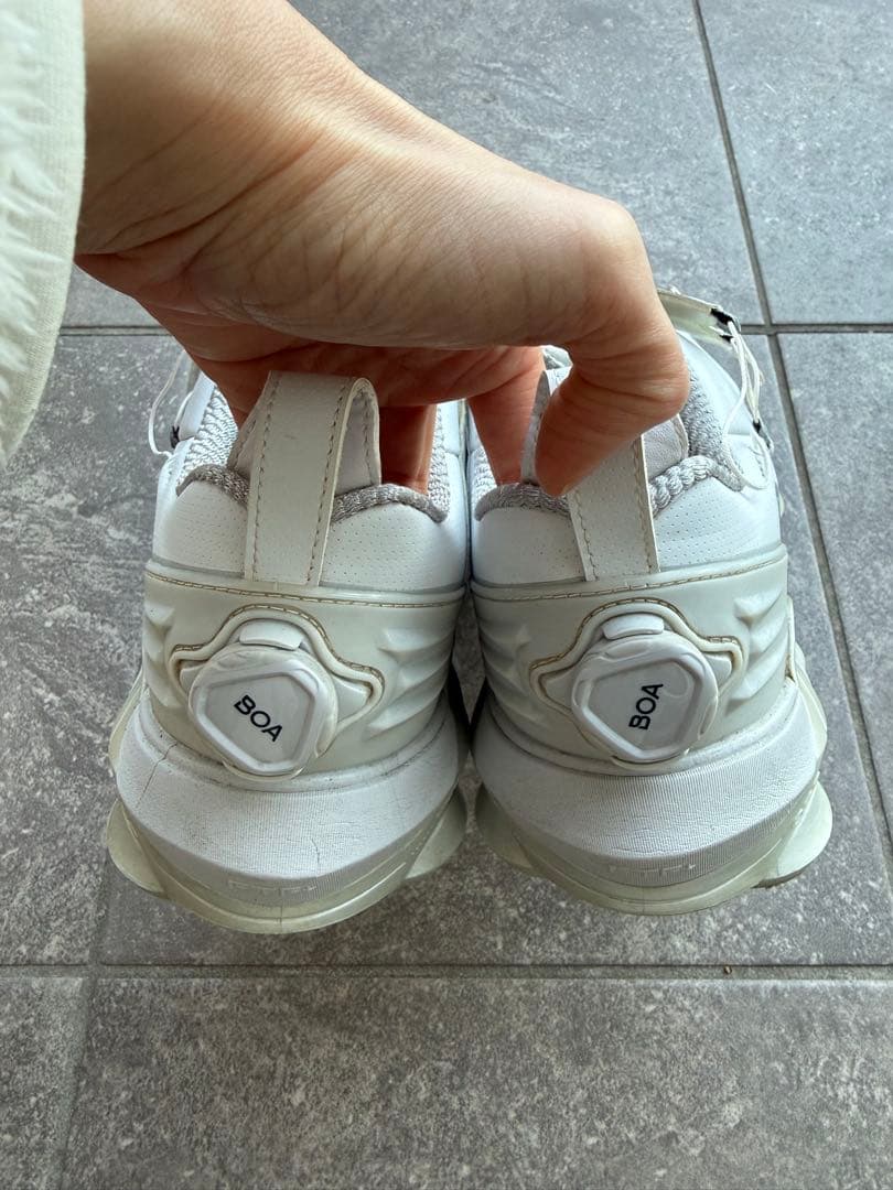 FootJoy 男性用ゴルフシューズ ホワイト27センチ