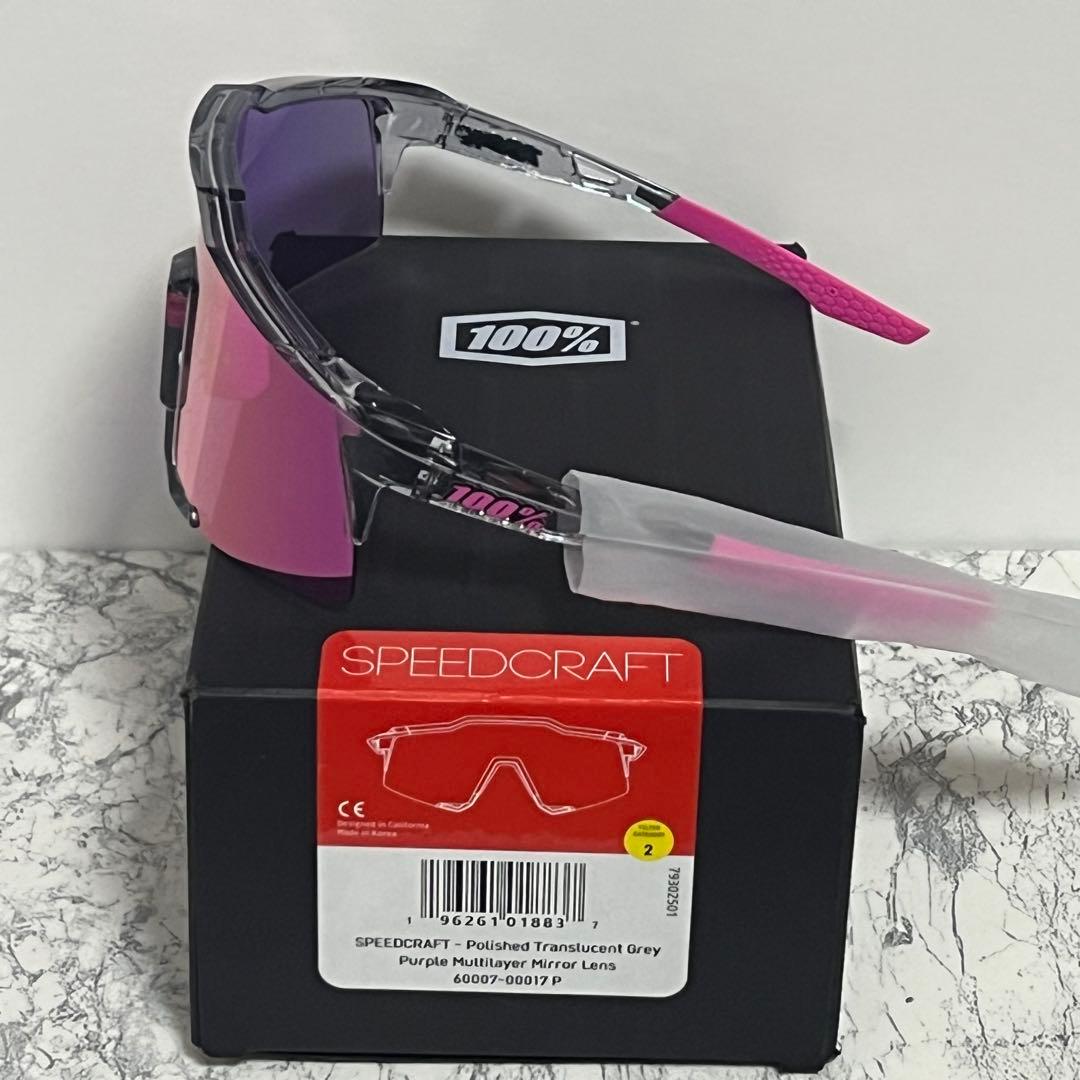 最新版 100% ワンハンドレッド サングラス SPEEDCRAFT Tokyo