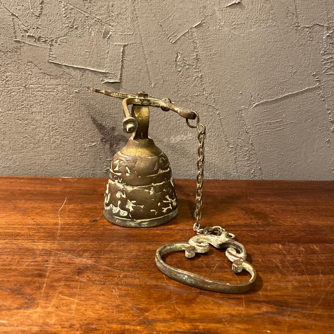 英国 アンティーク ドアベル 真鍮 ヴィンテージ インテリア コレクション