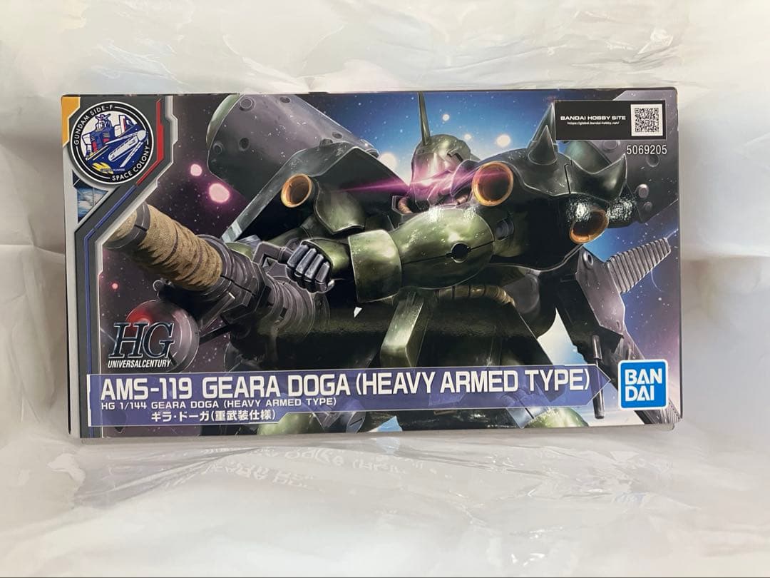 SIDE-F 限定HG 1/144 ギラ・ドーガ(重武装仕様) おまけ付き