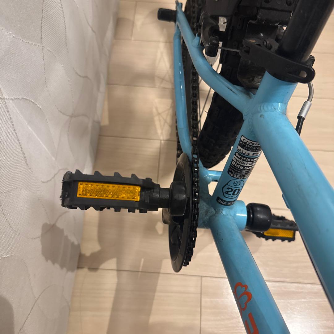 大阪★引取か着払い限定 ヨツバサイクル 貴重20インチ ラムネブルー