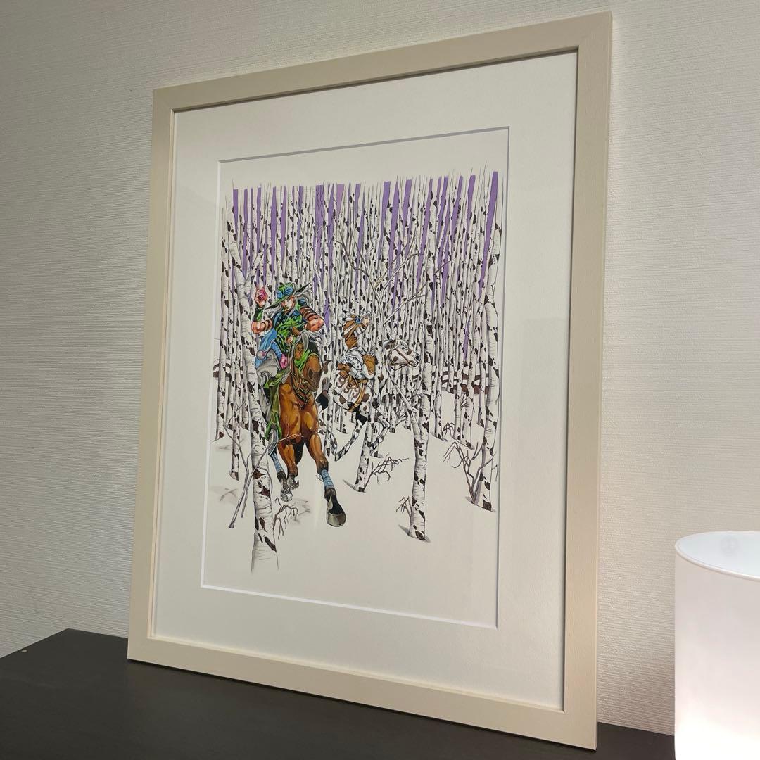 ジョジョ展　複製原画　ジャイロ　ジョニイ　7部