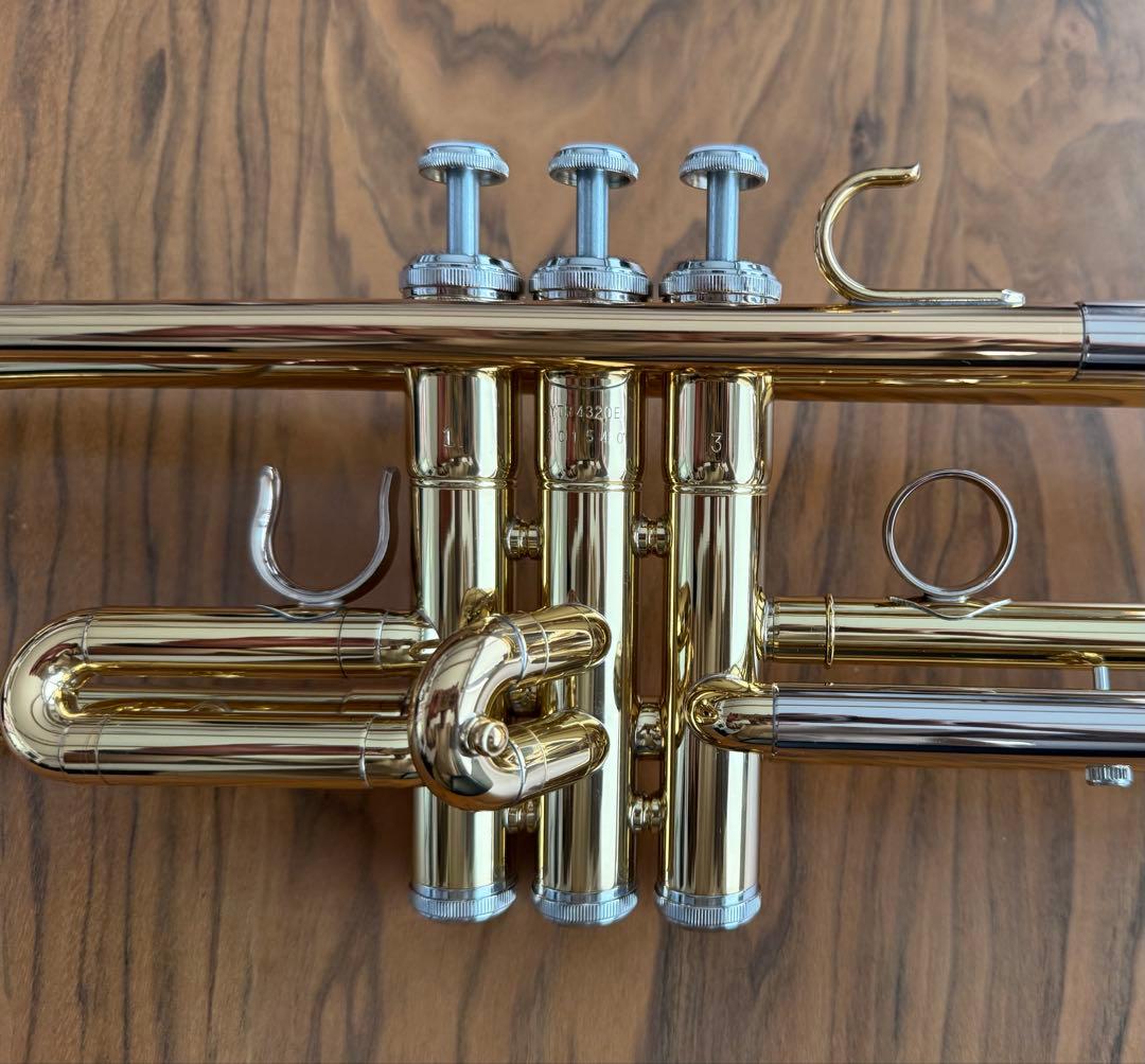 YAMAHA YTR-4320E トランペット ほぼ未使用 サイレントブラス付