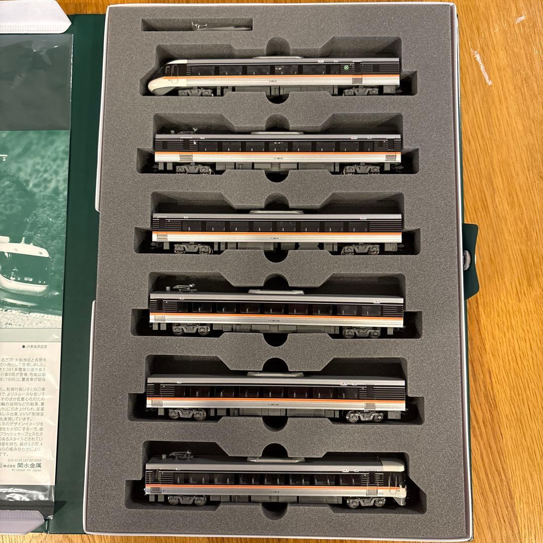 KATO 10-1781 383系しなの 6両基本セット③付属品パーツ使用済み