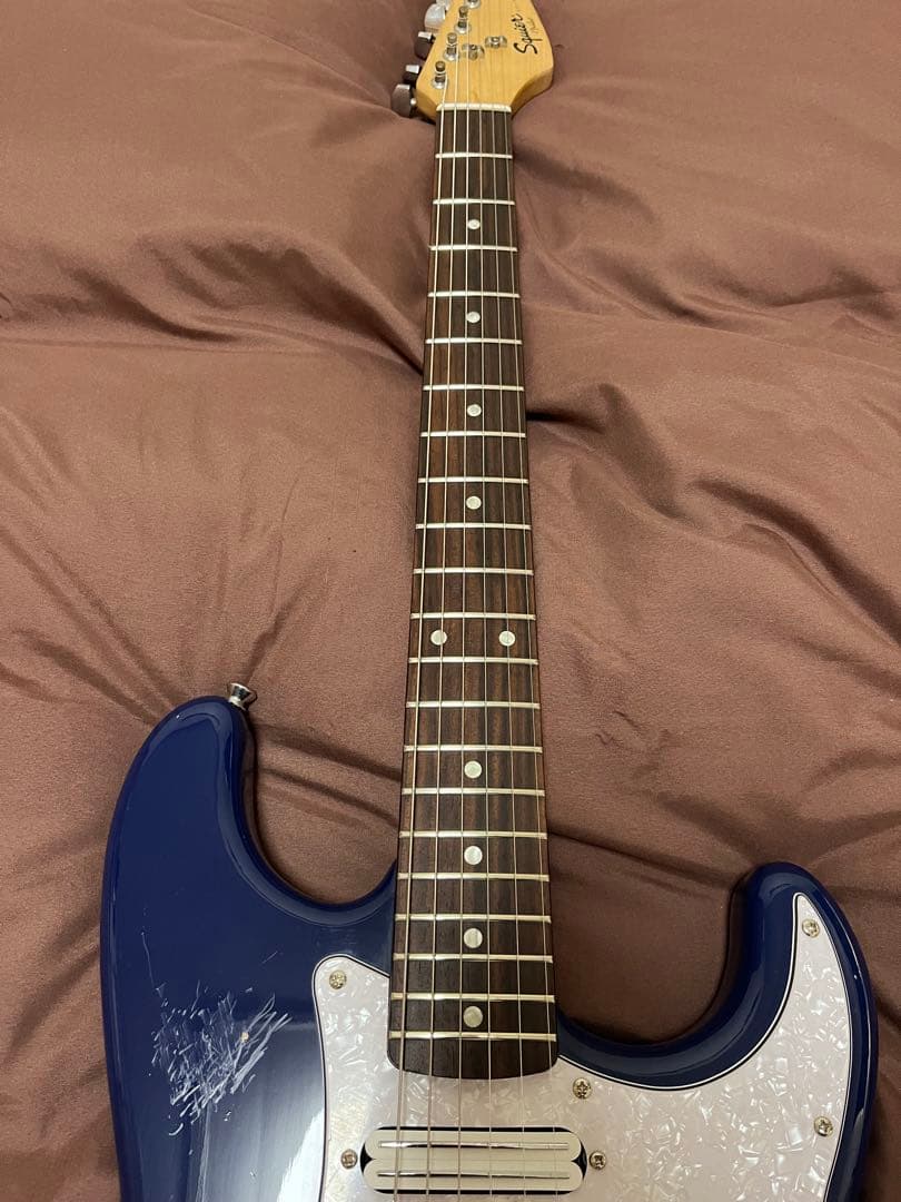 【調整済】Squier スクワイア　fender ストラト　エレキギター