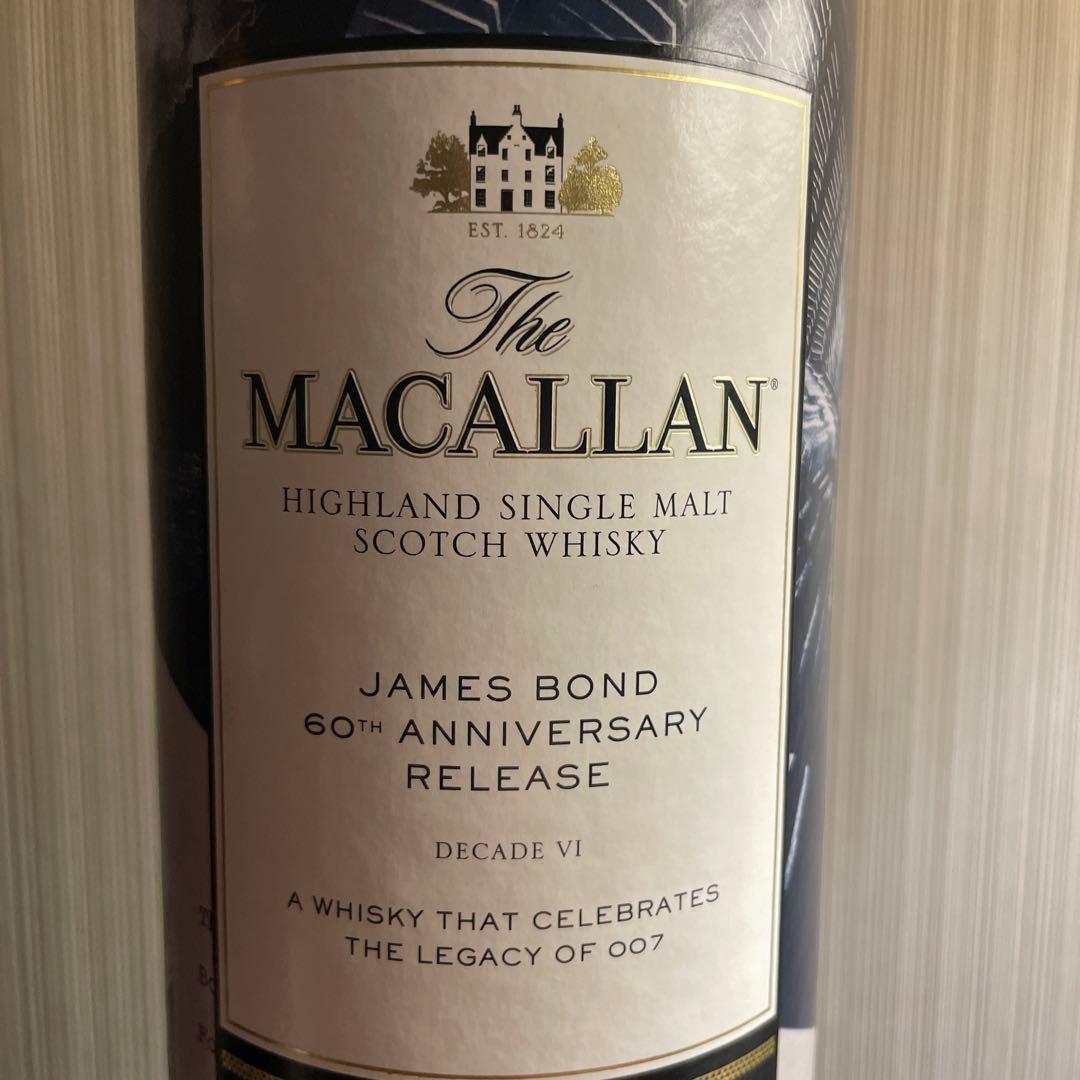 <日本未入荷品・抽選品>MACALLAN 60周年記念　007 DECADE6