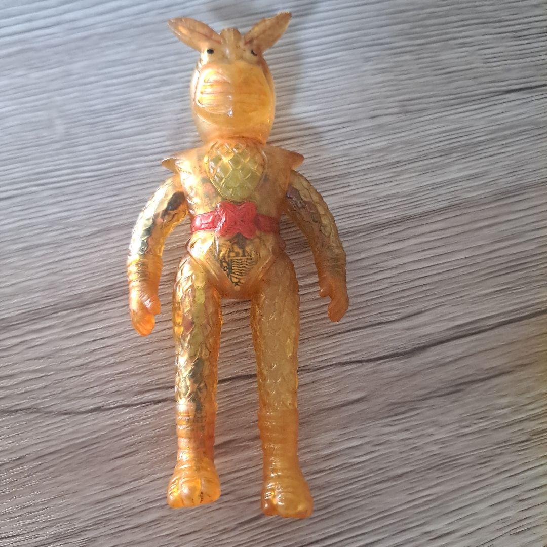 ソフビ　変身忍者嵐　ポピー　東映　石森プロ　クリア　スケルトン