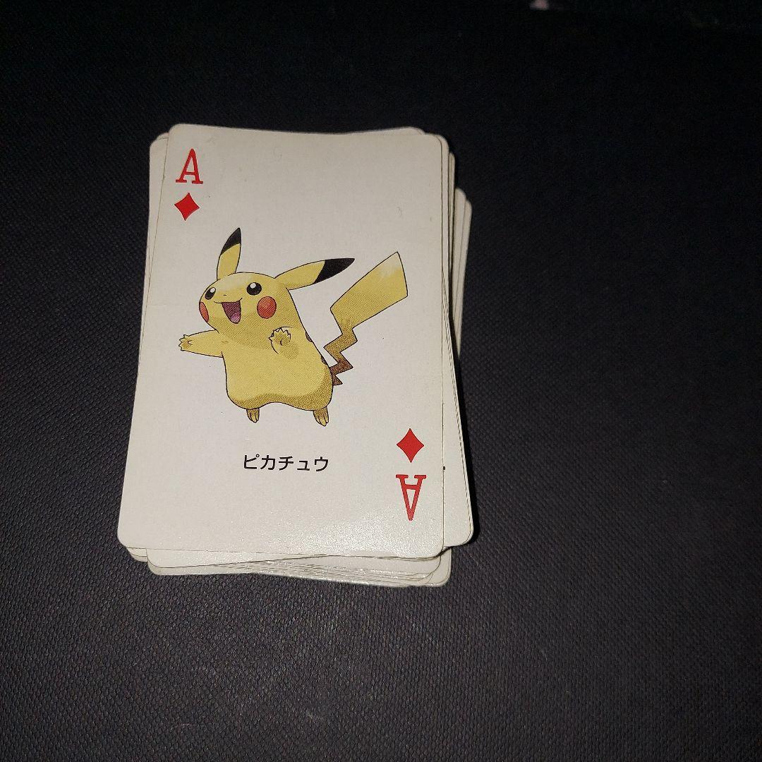 傷あり　ポケモン　トランプ　緑　リーフグリーン