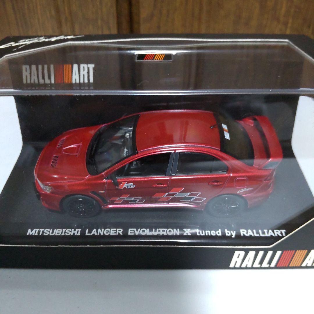 ミツビシ ランサー エボリューション X 1/43 ラリーアート