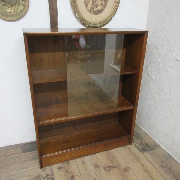 訳あり イギリス アンティーク 家具 ブックケース 本棚 書棚 英国 6158e