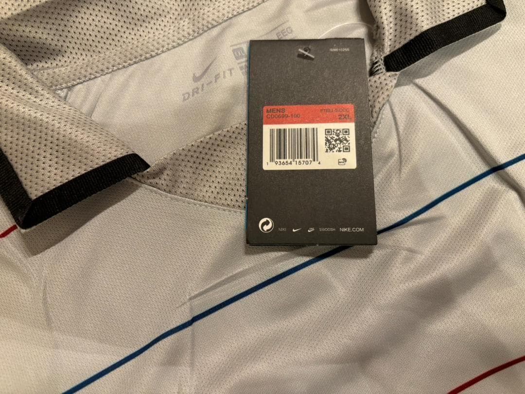 【新品タグ付】ロナウジーニョ ユニフォーム Away 2XL 03-04 バルサ