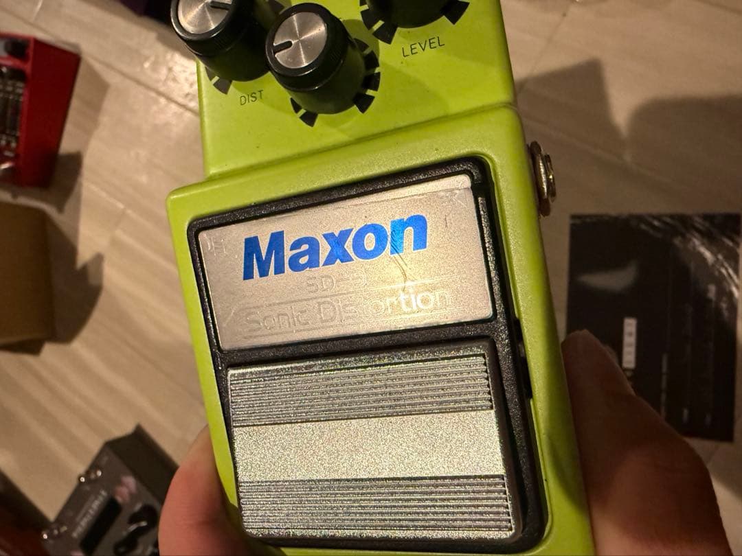 ギター maxon SD9 brush eight mod ver.4.0