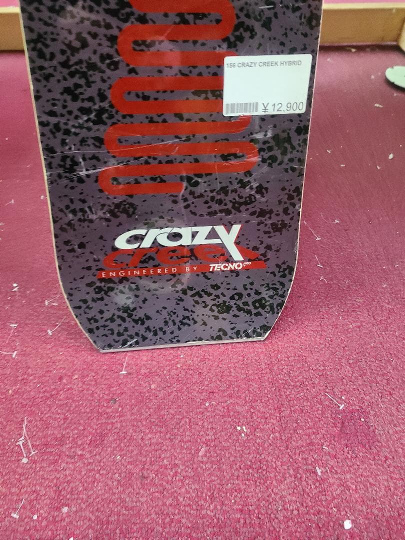 スノーボード 156 CRAZY CREEK HYBRID BOARD
