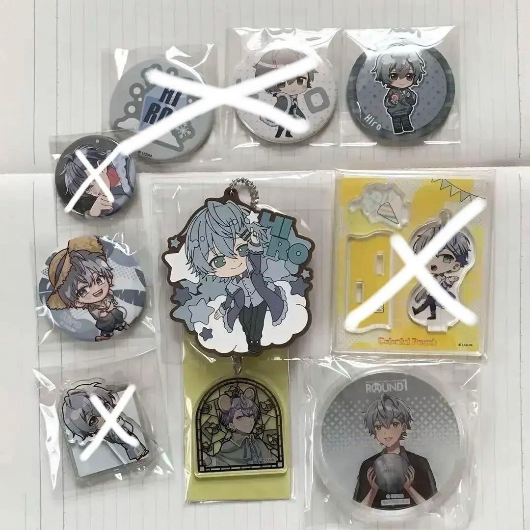 カラフルピーチ　からぴち　ヒロ　グッズ　まとめ売り　缶バッジ　アクリル　カード