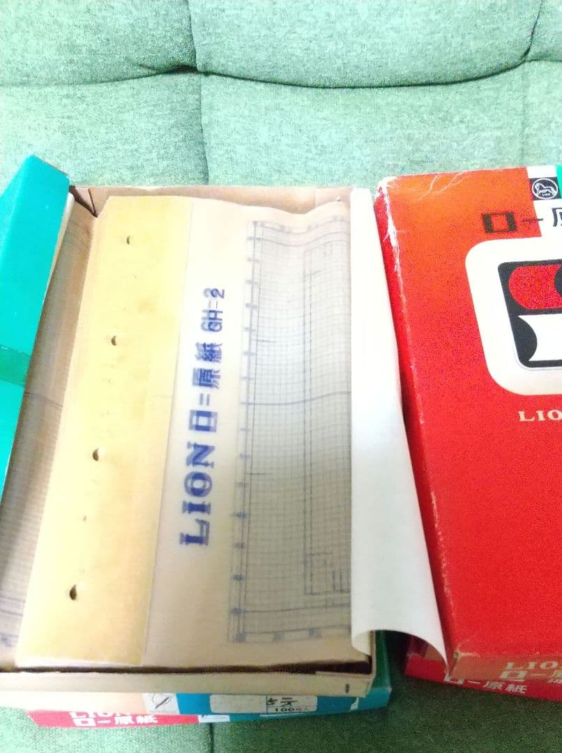 謄写版原紙 謄写原紙 LION まとめ売り！！