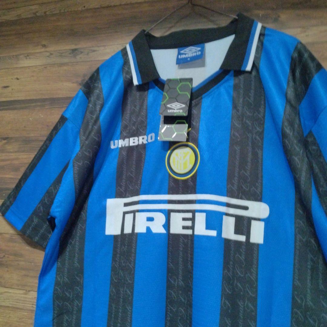 NIKE　 Intel　95/96s インテルミラノ レコバ　ユニフォーム 復刻