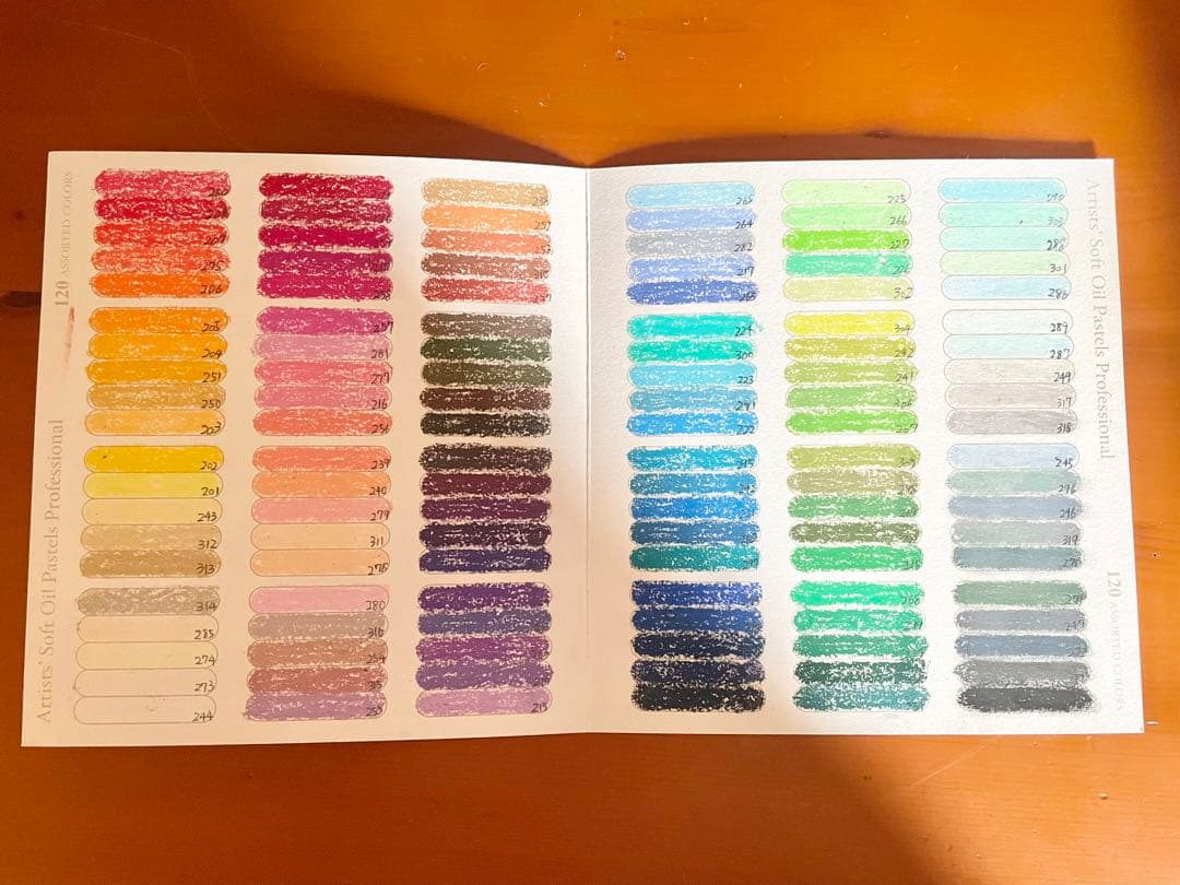 Mungyo Gallery Soft Oil Pastels 120色+48色