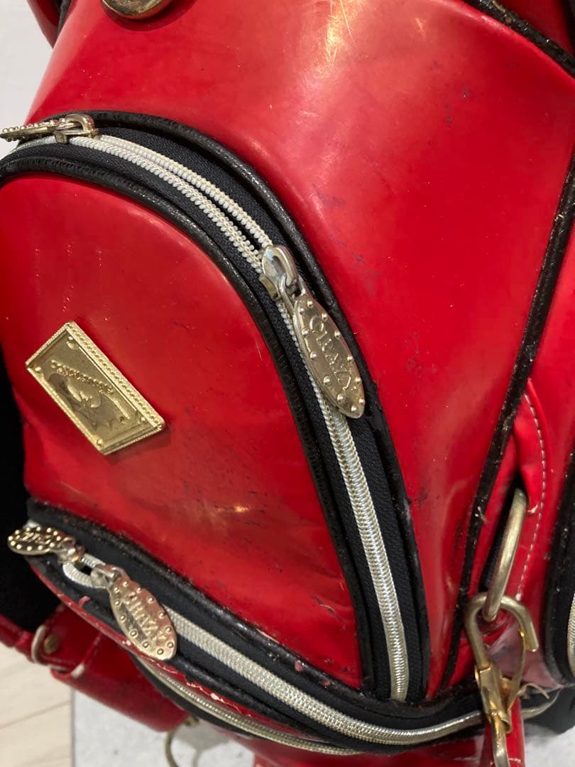 CRAZY SPORTS ゴルフバッグ レッド