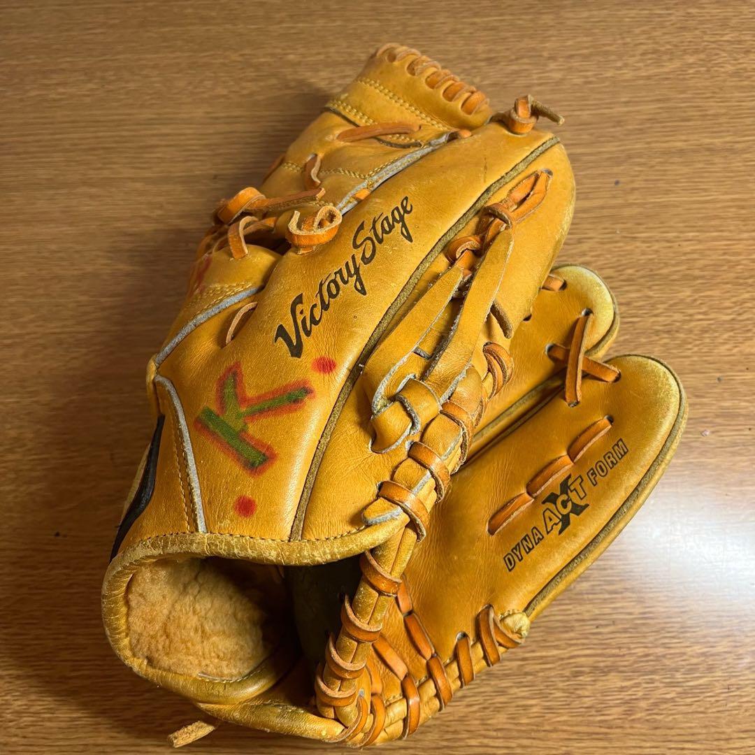 ミズノ ビクトリーステージ 一般硬式 グローブ グラブ 内野用 使用感有