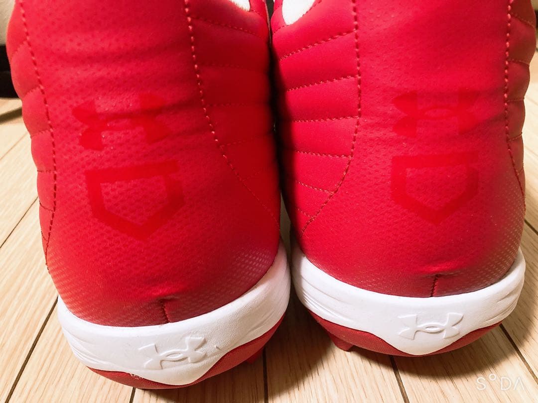 アンダーアーマー　野球ポイントスパイク　1234