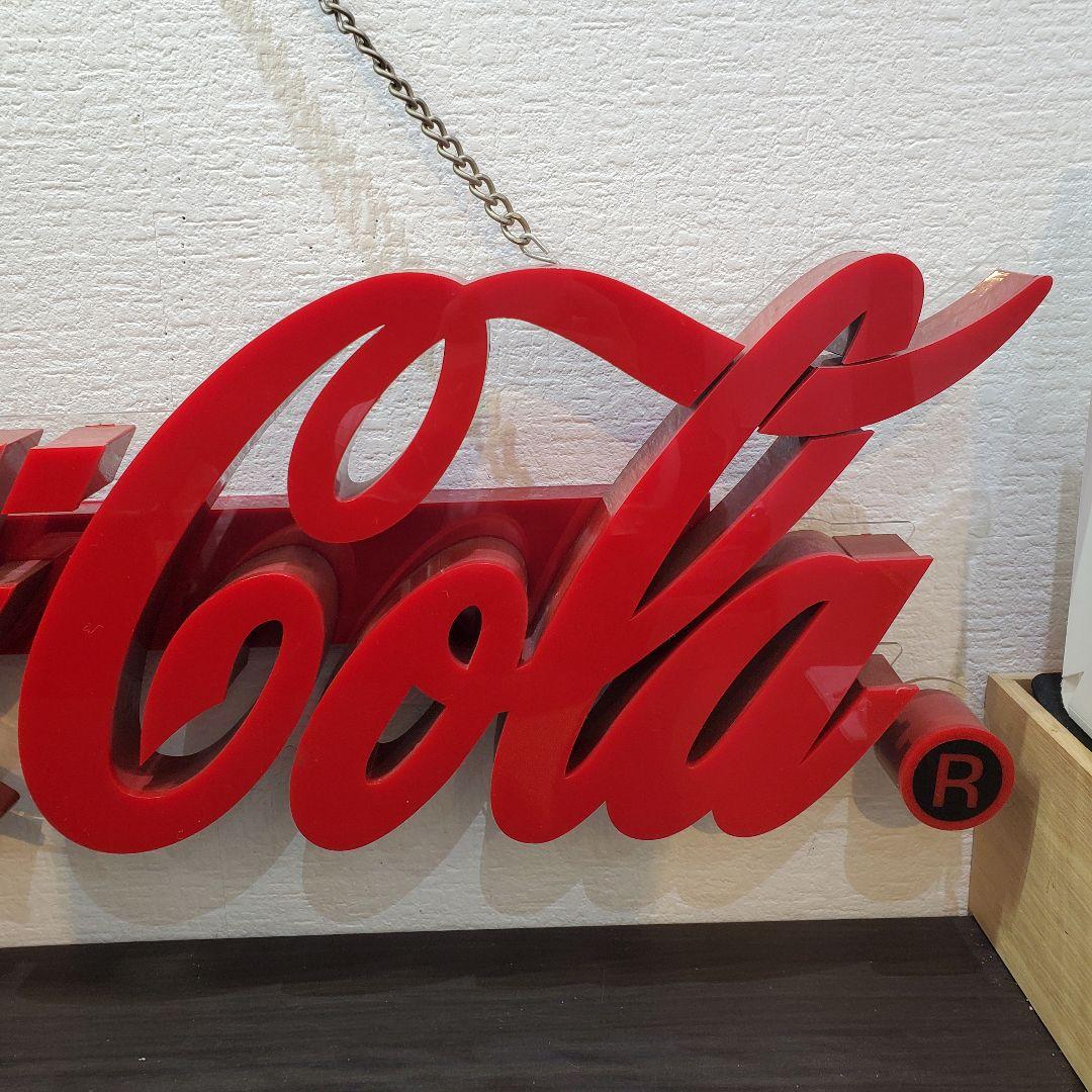 COCA-COLA コカコーラLEDサイン「レタリング LEDサイン」大72cm