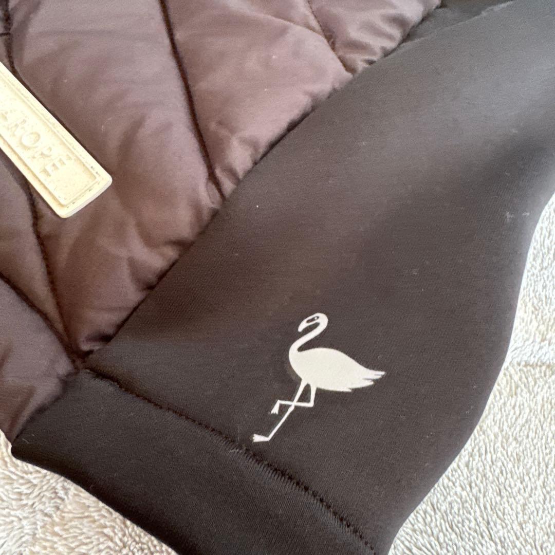 JUN & ROPE ブラック キルティングセットアップ M