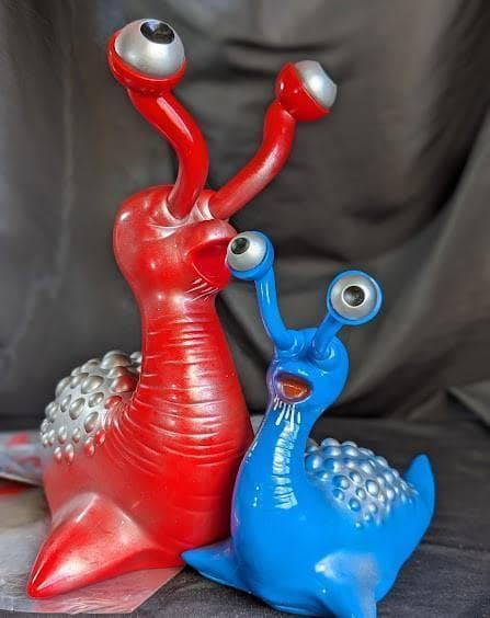 ジャイアント＆スタンダード・ナメゴン（ブルマァク復刻）ソフビフィギュア２体セット