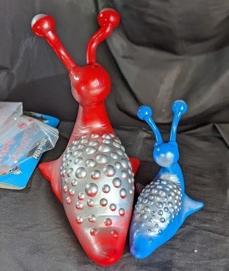 ジャイアント＆スタンダード・ナメゴン（ブルマァク復刻）ソフビフィギュア２体セット