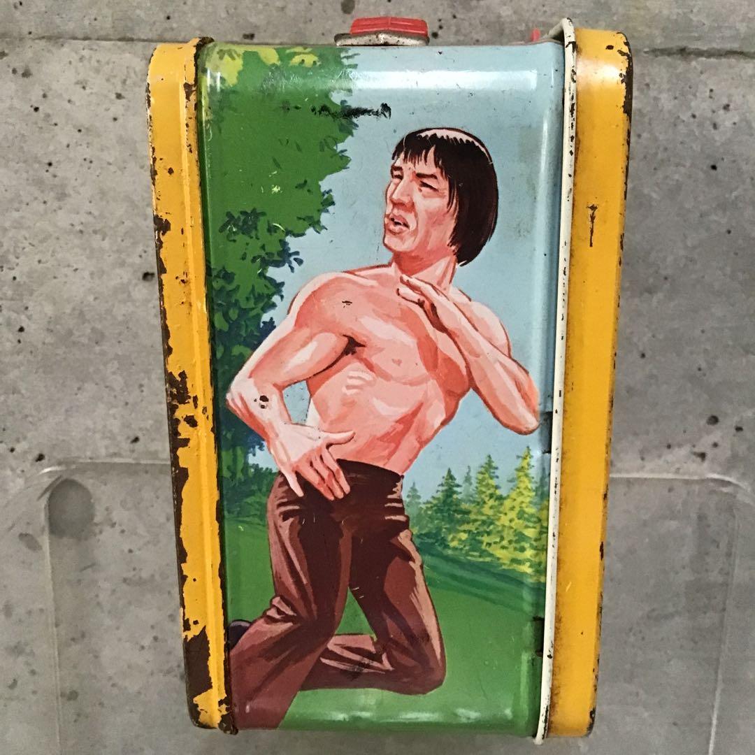 70s カンフー KUNG FU ブリキ ランチボックス ビンテージ