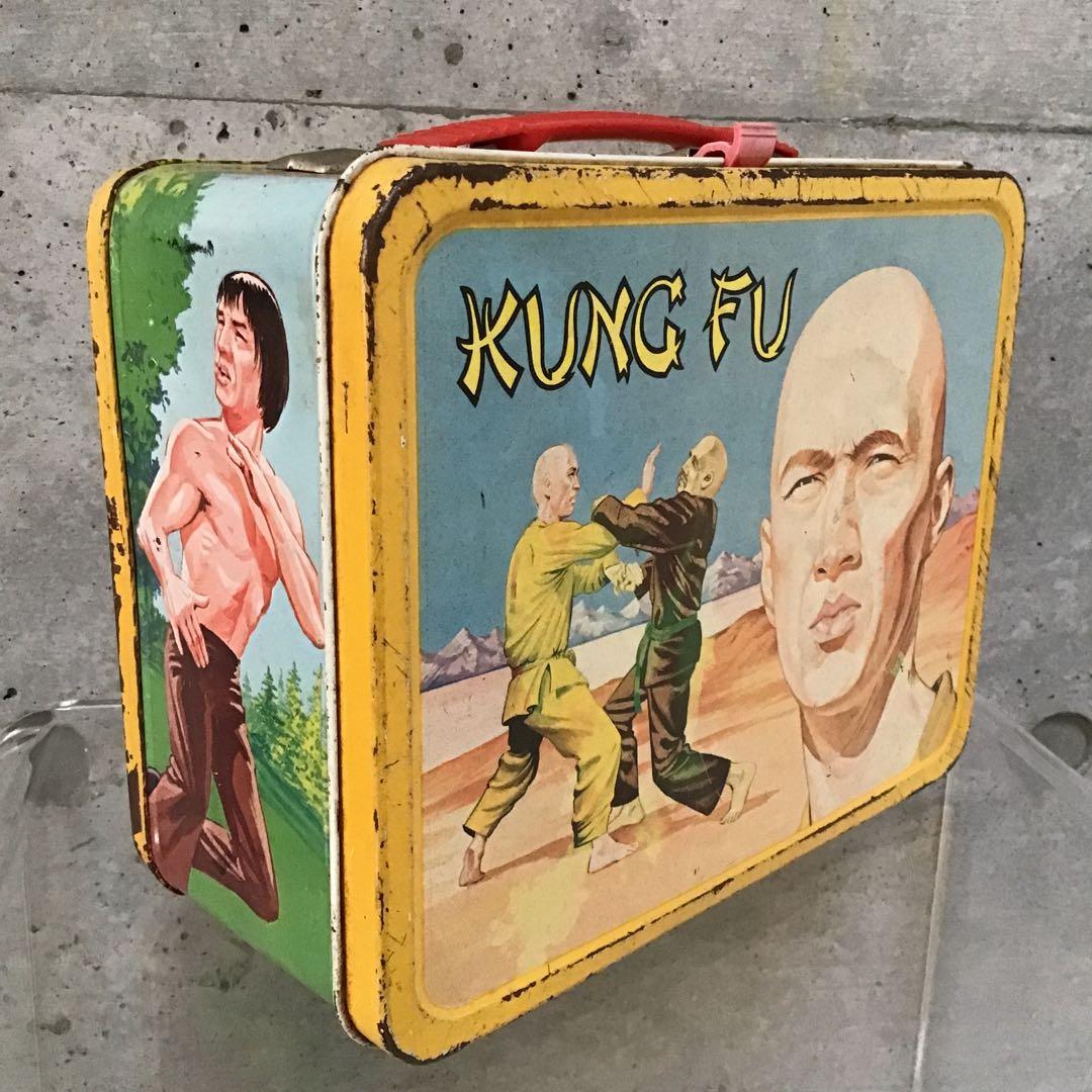 70s カンフー KUNG FU ブリキ ランチボックス ビンテージ