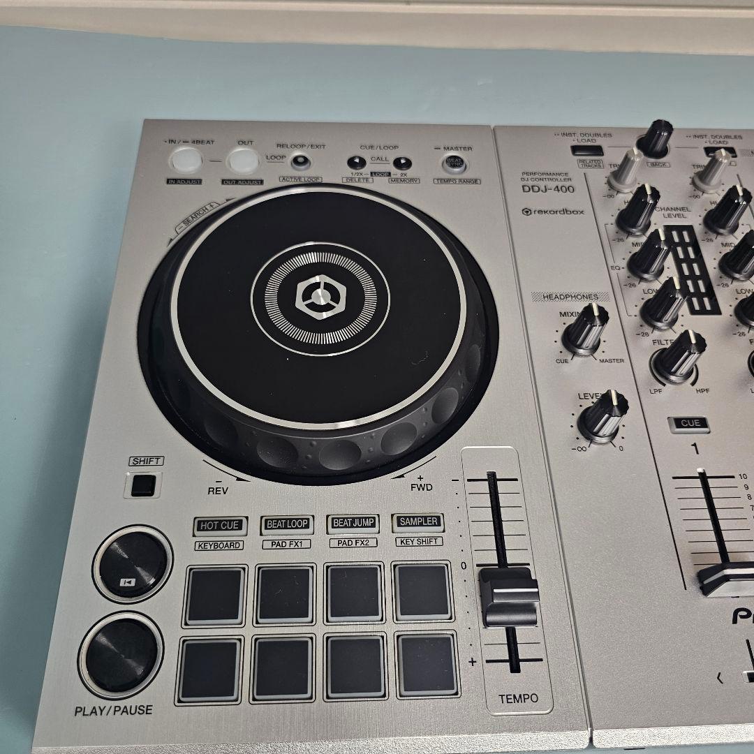 Pioneer DJ DJコントローラー DDJ-400-S 限定カラーシルバー