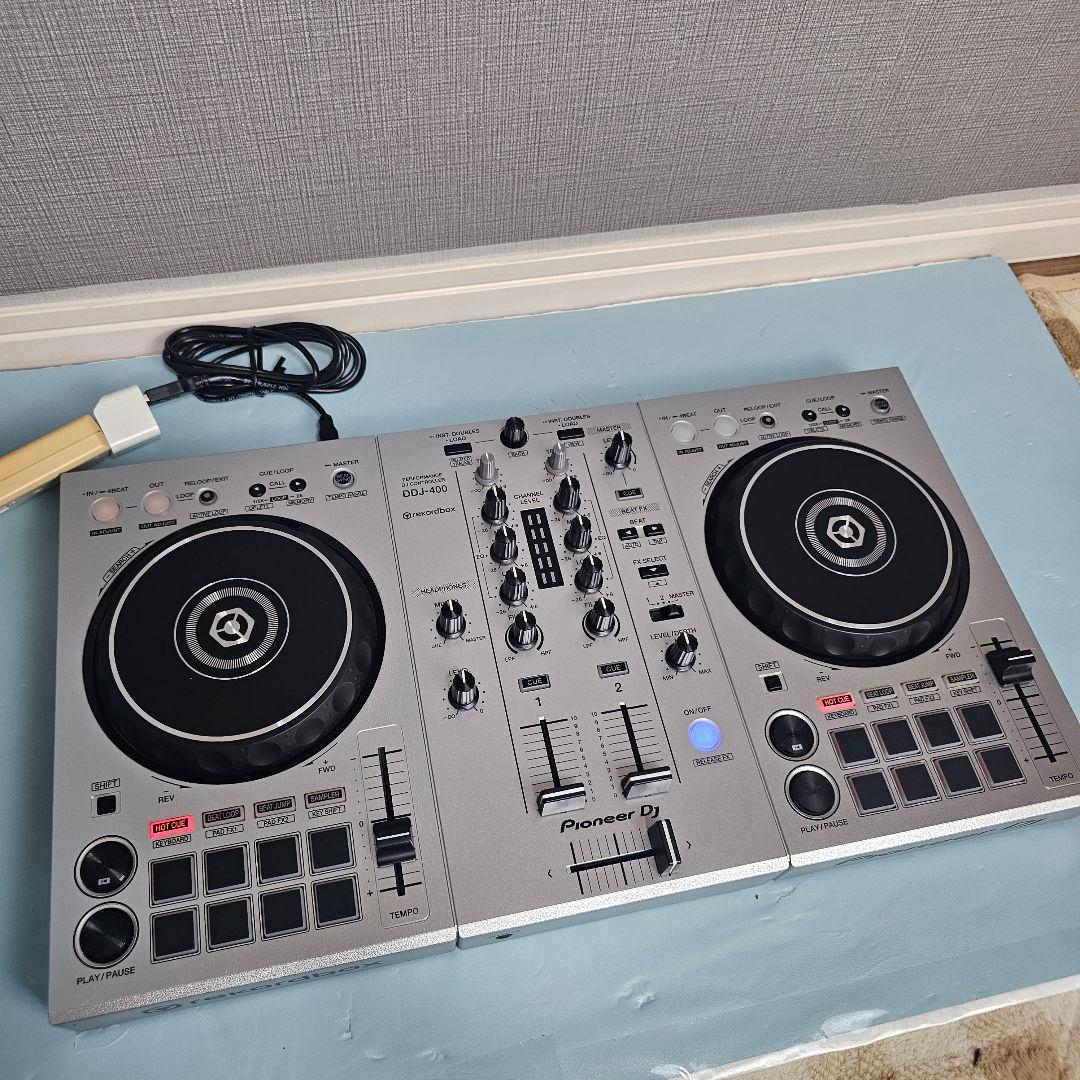 Pioneer DJ DJコントローラー DDJ-400-S 限定カラーシルバー