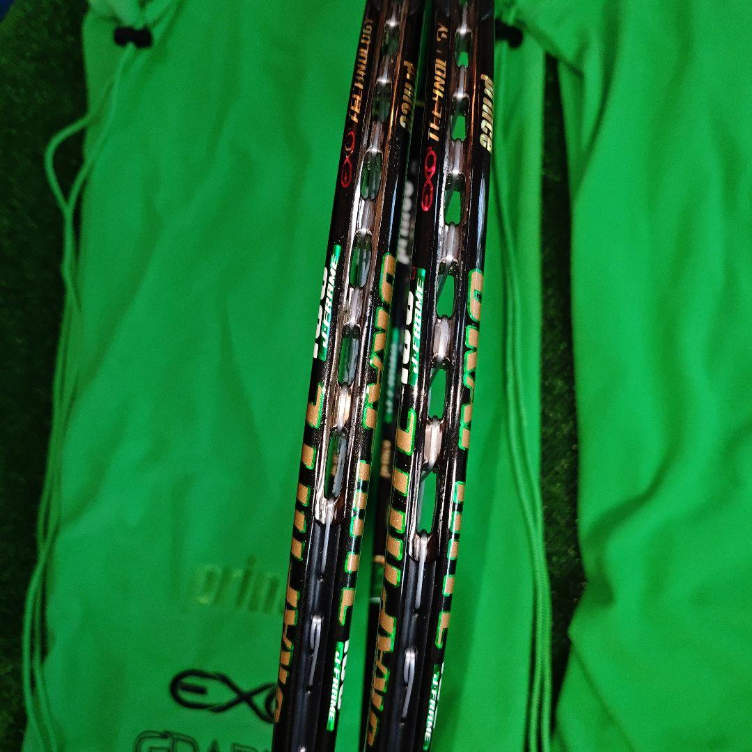 Prince EXO3 Graphite 100T とラケットバッグ セット