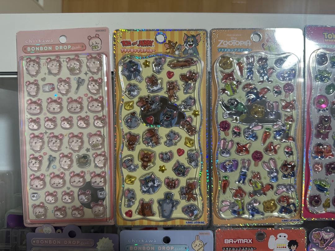 キャラクターシール 8枚セット