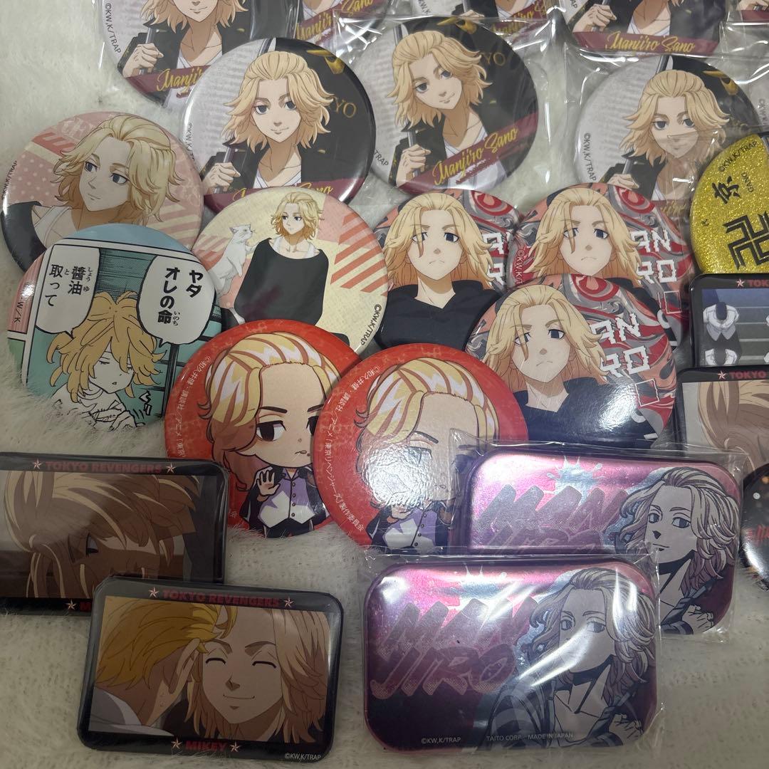 佐野万次郎 缶バッジ セット