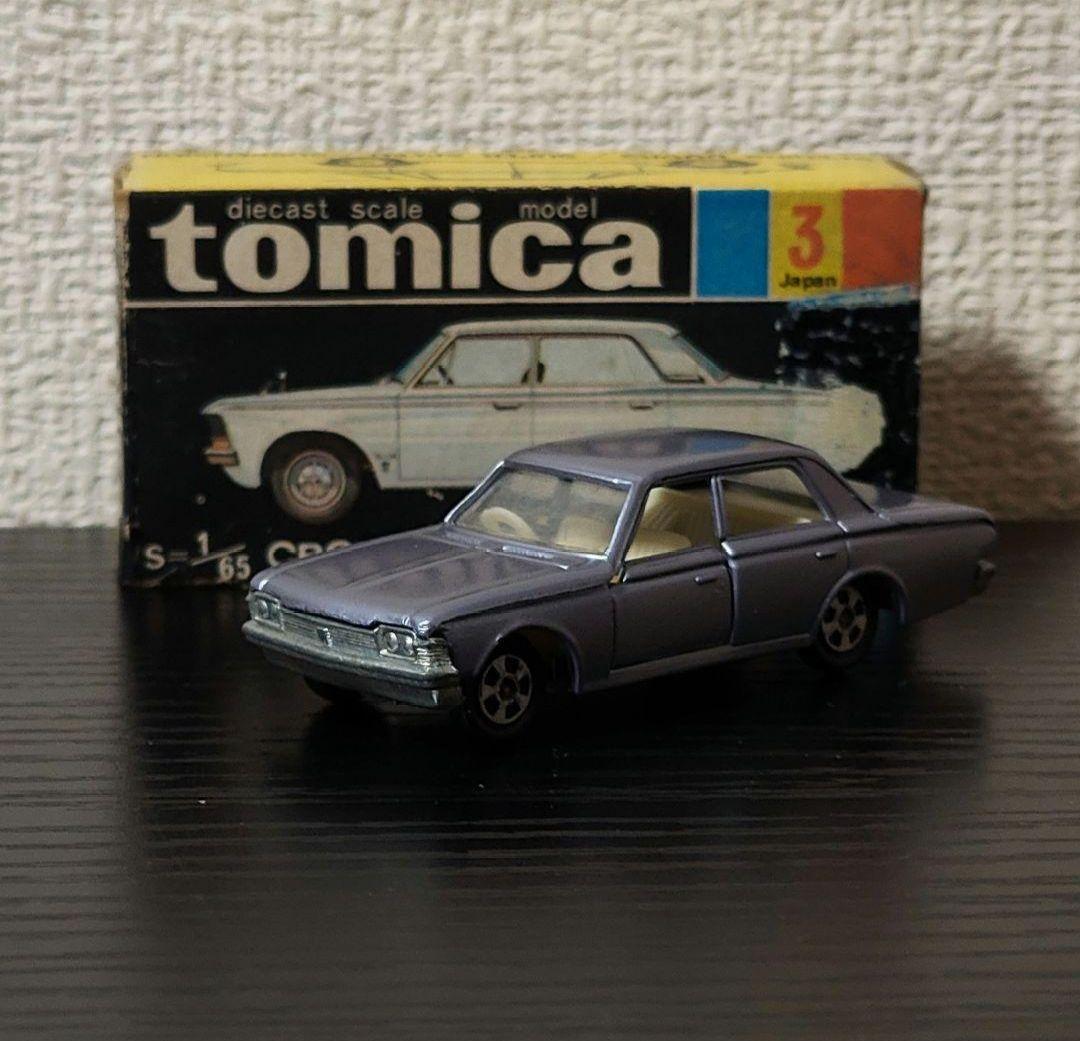 TOMICA　トミカ　クラウンDX　メタブルー　白シート　1Aホイール　箱付き