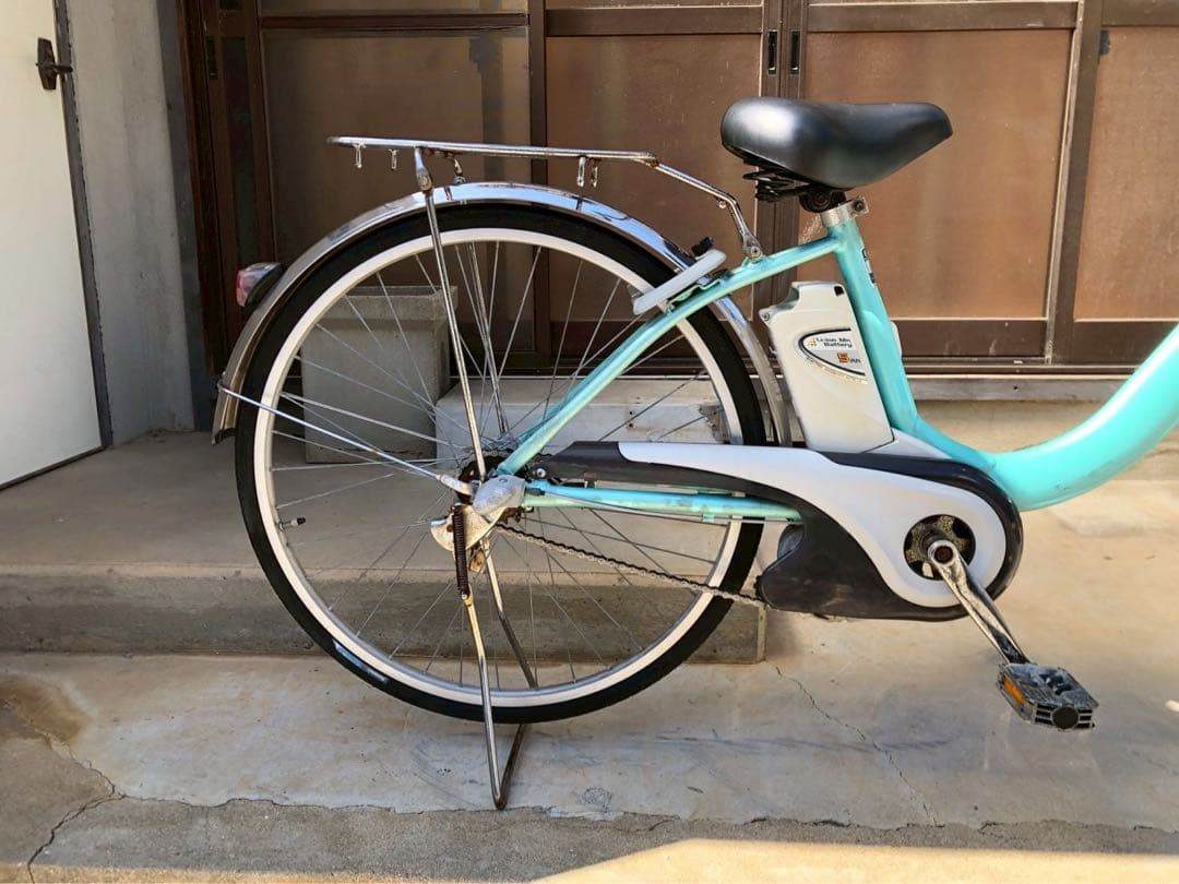 電動自転車　№6810 パナソニック　アルフィットビビ　26インチ
