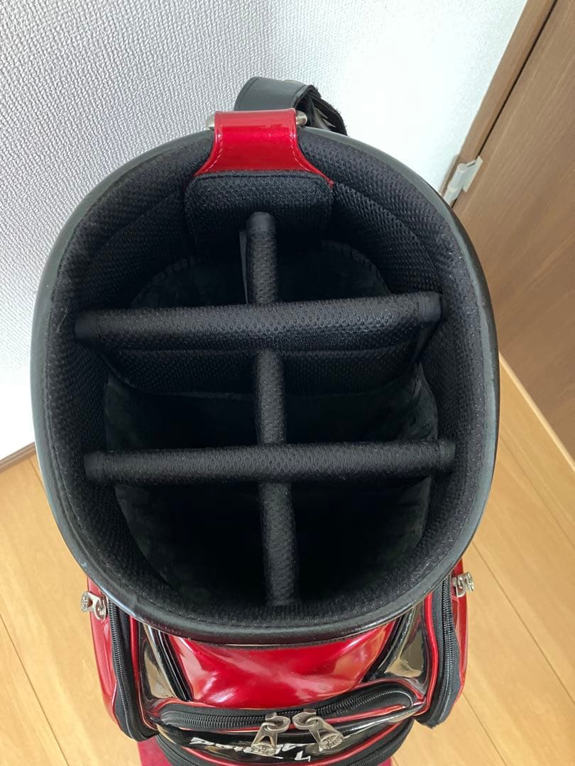 BRIDGESTONE (ブリヂストン )ゴルフ キャディバッグ レッド