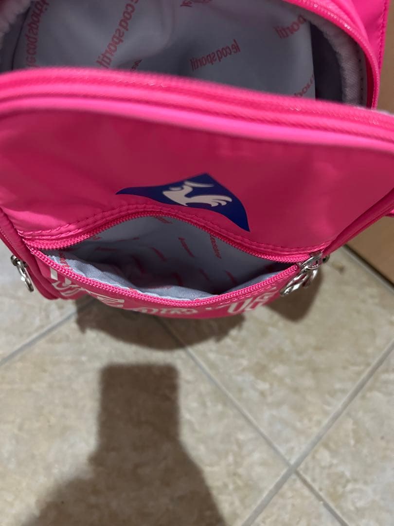 le coq sportif ゴルフバッグ ピンク