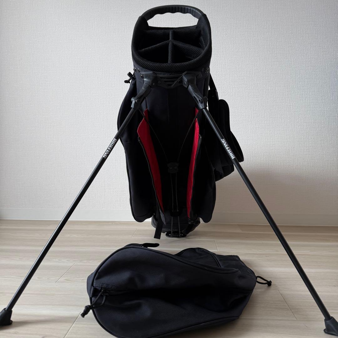 限定コラボ　JAL オリジナル　ブリーフィング　キャディバッグ　黒 濃紺