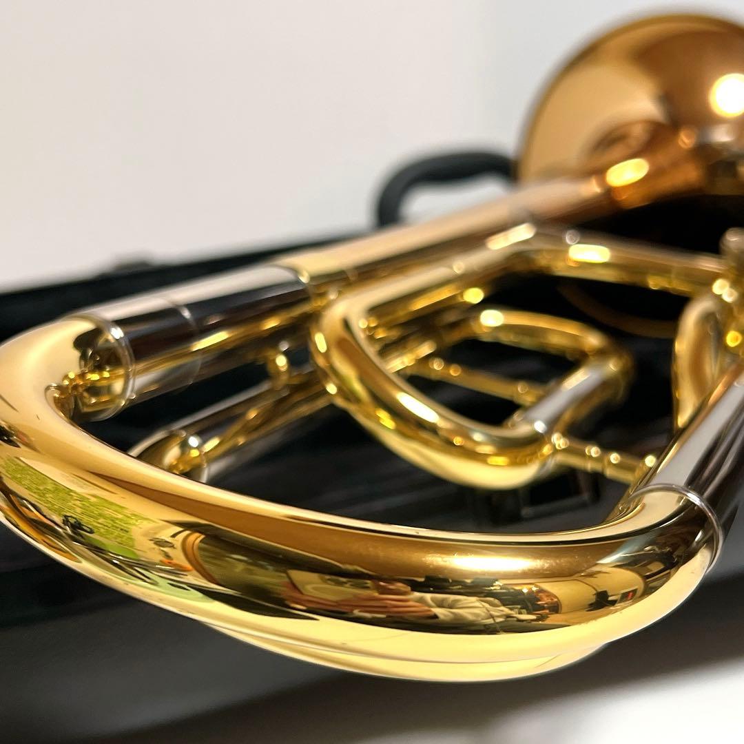 【美品】YAMAHA テナーバストロンボーン YSL456G 管楽器　吹奏楽
