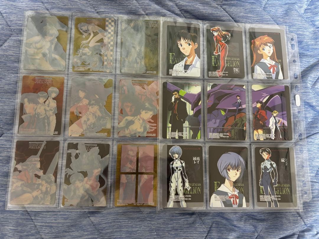 【メルカリ市値下】新世紀エヴァンゲリオン カードダス　97/99セミコンプリート