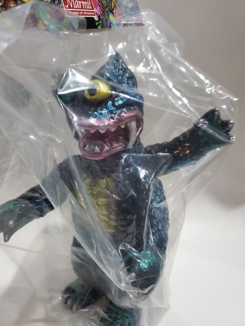 Marmit マーミット スカルヘッドバット パチ怪獣 ソフビ　4本腕ザゴラ