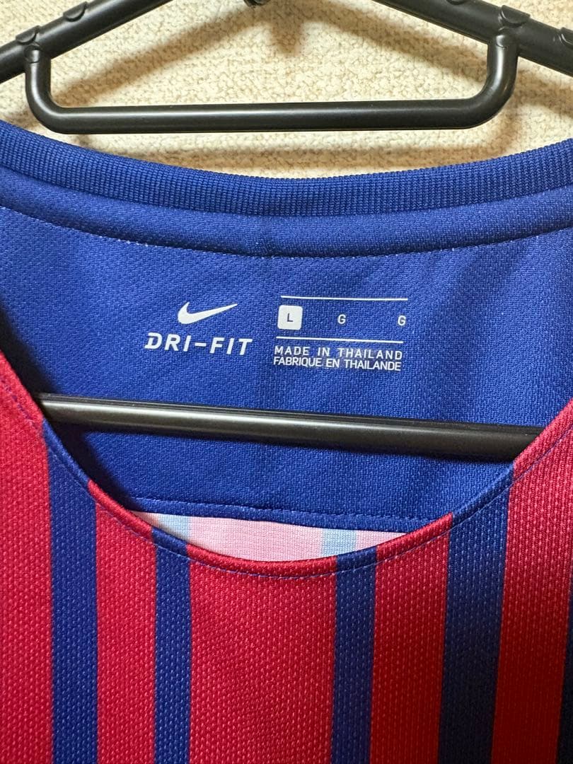 【正規品・タグ付き】 バルセロナ メッシ 17/18 リーグMVP得点王 L