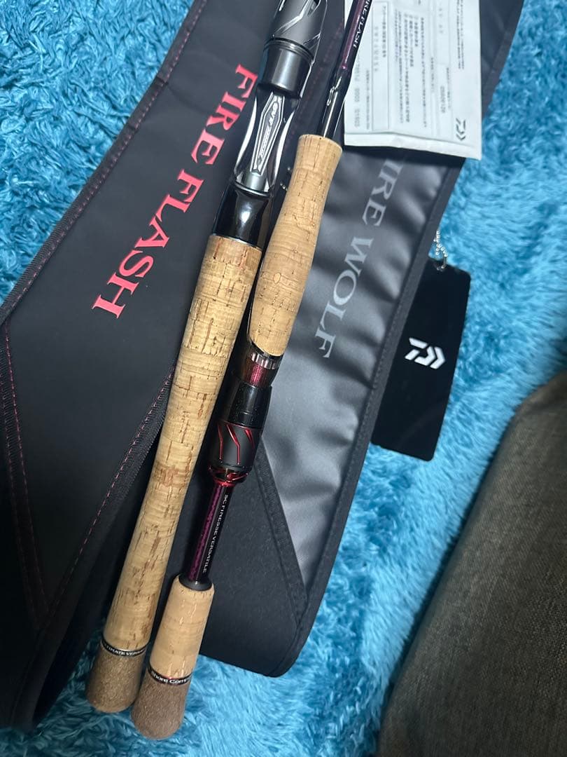スティーズ　セット　ファイアウルフ　ファイアフラッシュ　ダイワ　ロッド