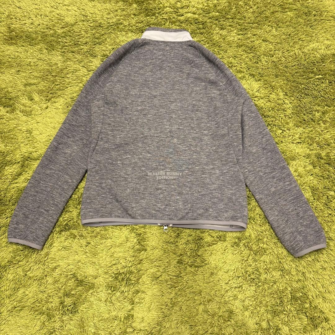 マスターバニーエディション ジップジャケット アウター 異素材 グレー サイズ1