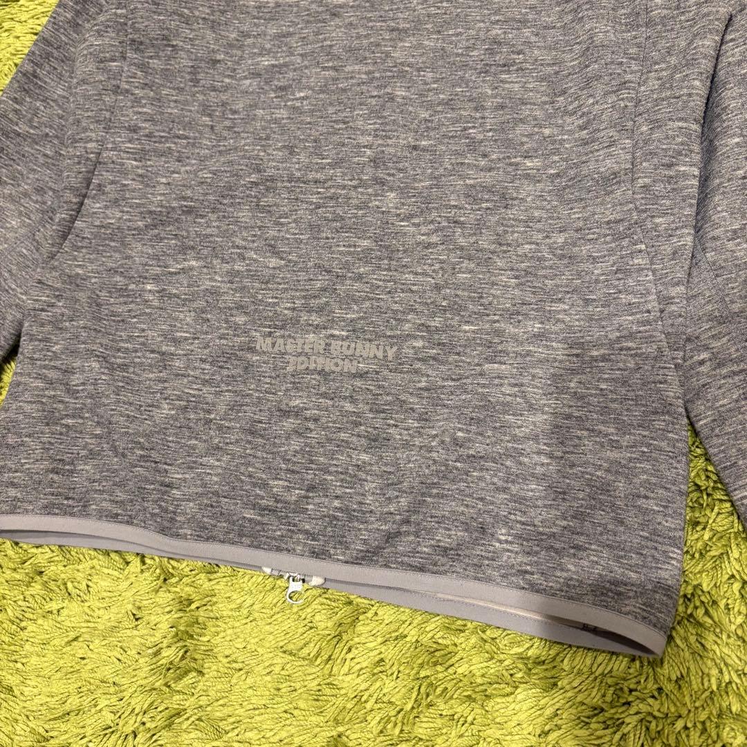 マスターバニーエディション ジップジャケット アウター 異素材 グレー サイズ1