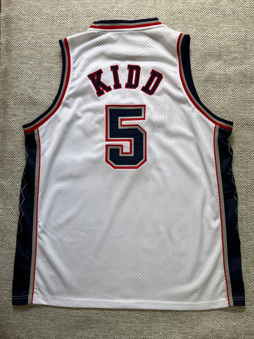 【美品】 NBA　NETS　ジェイソン・キッド　オーセンティック　ユニフォーム