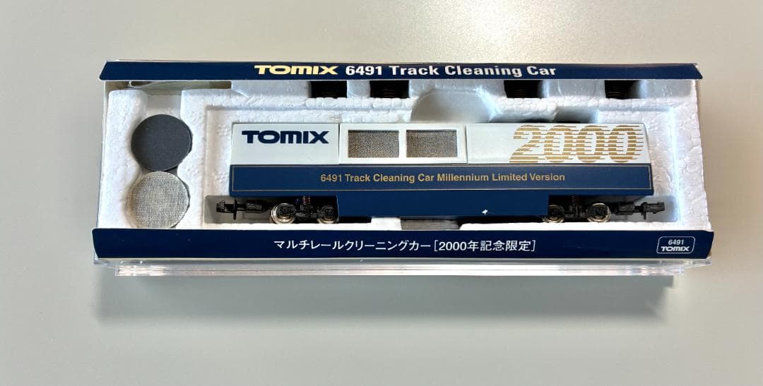 TOMIX 6491 マルチレールクリーニングカー［2000年記念限定］
