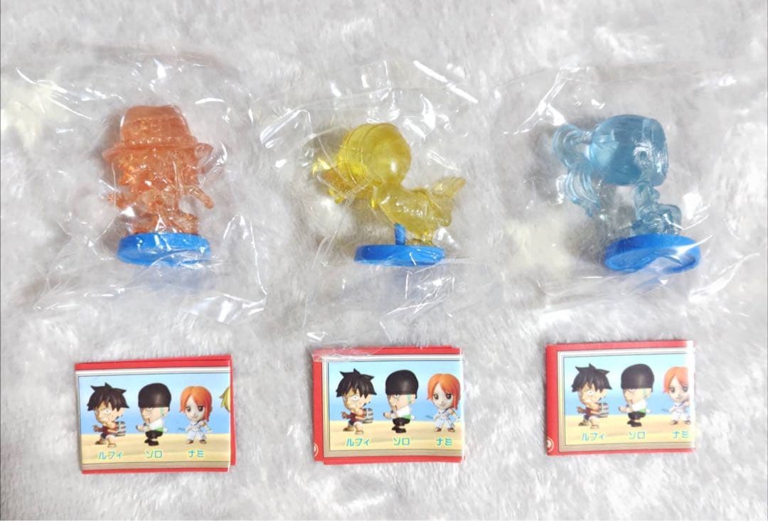 ワンピース アニキャラヒーローズ エース カルー ビビ クリアカラー 非売品